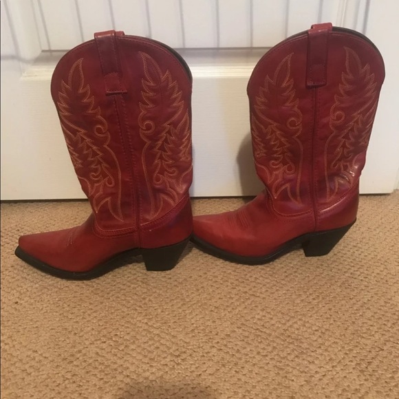 Laredo red boots - Picture 2 of 8